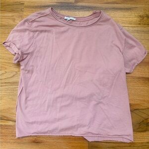 Madewell Dusty Rose Short Sleeve Tee